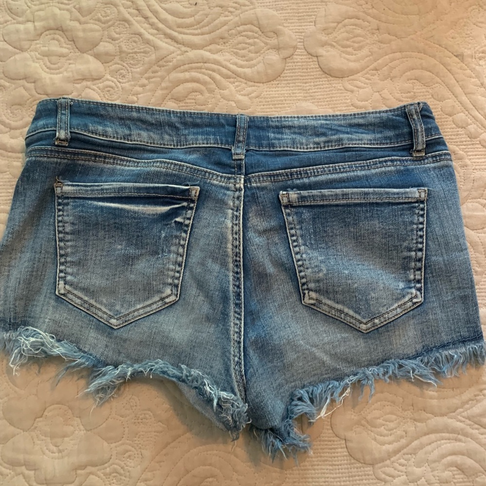 Jean Shorts- Mid Rise - Picture 2 of 2